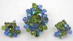 Alice Caviness - Alice Caviness Dangling Beads Brooch Set