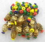 Miriam Haskell - Miriam Haskell Frank Hess Glass Bead Brooch
