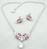 Bogoff - Bogoff Rhinestone Necklace Set