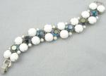 Hobé - Hobe' White Cab & Jet Aurora Bracelet