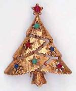 Eisenberg - Eisenberg Christams Tree Brooch