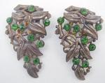 Dress & Fur Clips-Signed - B.Blumenthal Dress Clips