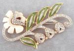 Coro/Corocraft - Coro Enameled Floral Brooch