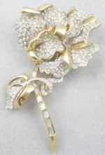 Reja/Deja - Reja Rhinestone Flower Brooch
