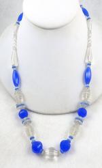 Art Deco - Art Deco Glass Bead Necklace