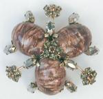 Schreiner - Schreiner Goldstone Brooch