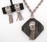 Selro/Selini - Selro Asian Prince Pendant & Earrings Set
