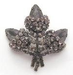 Schreiner - Schreiner Black Diamond Brooch