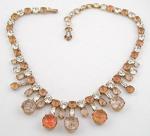 Schreiner - Schreiner Orange Glass Necklace
