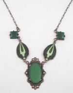 Art Deco - Hycrest Sterling Necklace