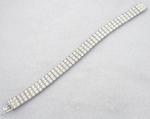 Misc. Signed N-Z - Wachenheimer Sterling Rhinestone Bracelet