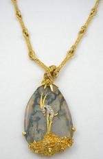 Boucher - Boucher Agate Gazelle Necklace