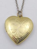 Lockets - Gold Plated Heart Locket