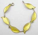 Norway - David Andersen Yellow Leaves Bracelet