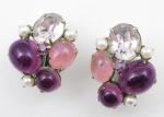 Original by Robert - Original by Robert Amethyst Glass Earrings