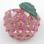 Austria - Forbidden Fruit Peach Brooch