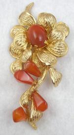 Germany - Grosse Germany 1968 Flower Brooch