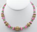 Newly Added Art Deco Czech Glass Beads Necklace