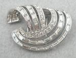 Boucher - Boucher Rhinestone Baguette Fur Clip