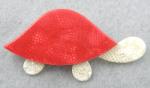 Misc. Signed N-Z - Lea Stein Turtle Brooch