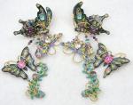 Newly Added Lunch at the Ritz Butterfly Earrings