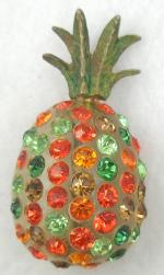 Austria - Forbidden Fruit Pineapple Brooch