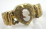 Misc. Signed N-Z - Victoria Sweetheart Cameo Expansion Bracelet