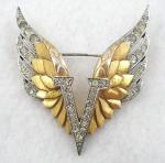 Brooches-Unsigned - Wings of Victory Brooch