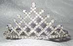 Vintage Hair Accessories - Rhinestone Tiara