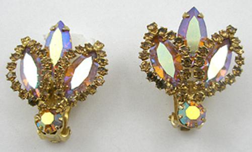 Autumn Fall Colors Jewelry - Topaz Aurora Earrings