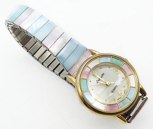 Misc. Signed G-L - Lafayette Mother-of-Pearl Wrist Watch