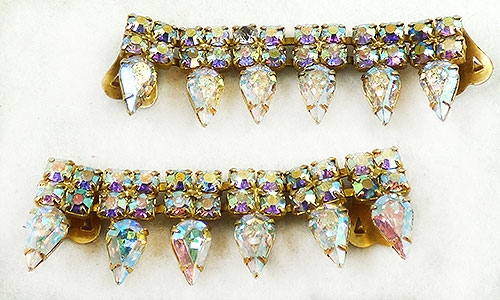 Accessories - Crystal Aurora Borealis Rhinestone Shoe Clips