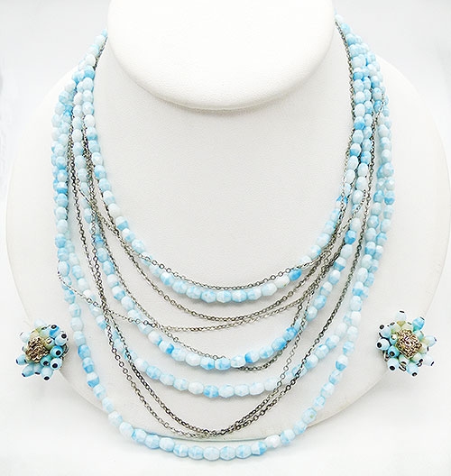 Sets & Parures - Alice Caviness Glass Beads Necklace Set