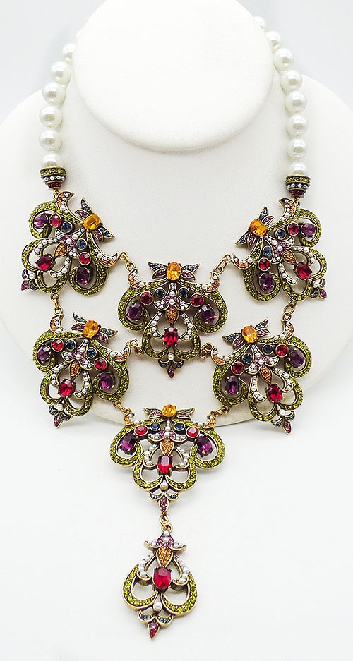 Collectible Contemporary - Heidi Daus Beguiling Baroque Necklace