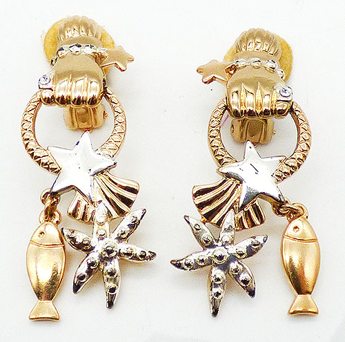 Newly Added Zoe Coste France Door Knocker Earrings