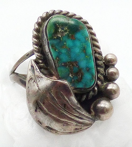 Sterling Silver - Jameson Lee Navajo Turquoise Ring