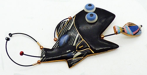 Collectible Contemporary - Jewelry 10 Cynthia Chaung Fish Brooch