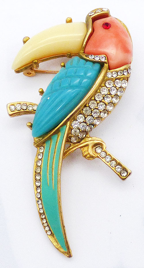 Newly Added Kenneth Lane Style Toucan Brooch